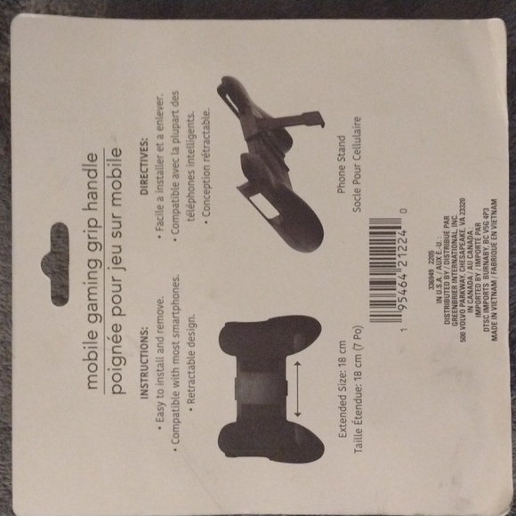 Mobile Gaming Grip Handle For Cellphone.SEALED🆕 in package. - Picture 5 of 6